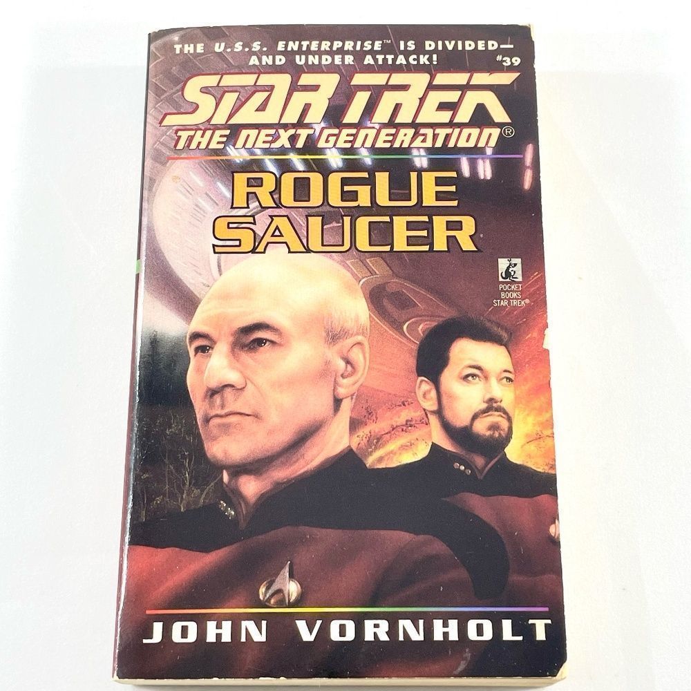 Star Trek The Next Generation Rogue Saucer by John Vornholt #39 1996